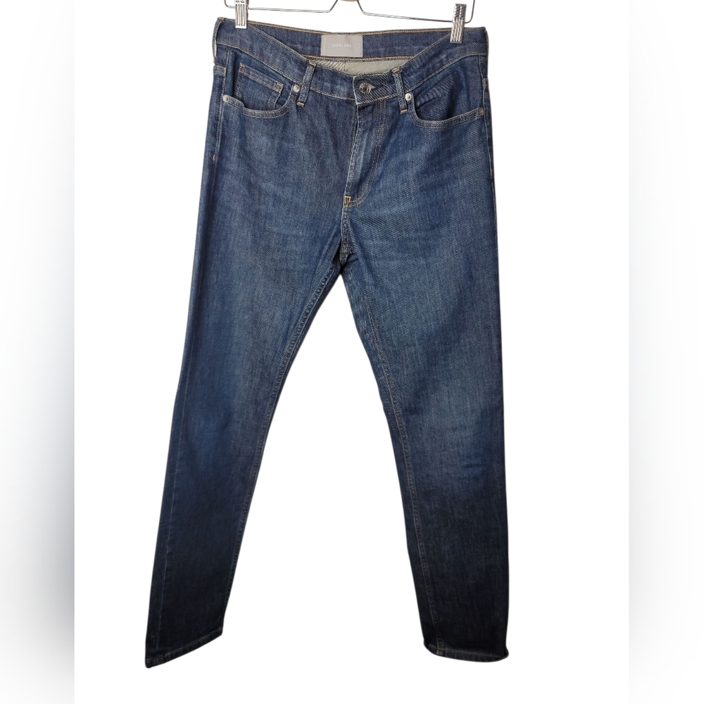 Everlane Slim Straight Leg Dark Wash Men's Jeans Size 32x32